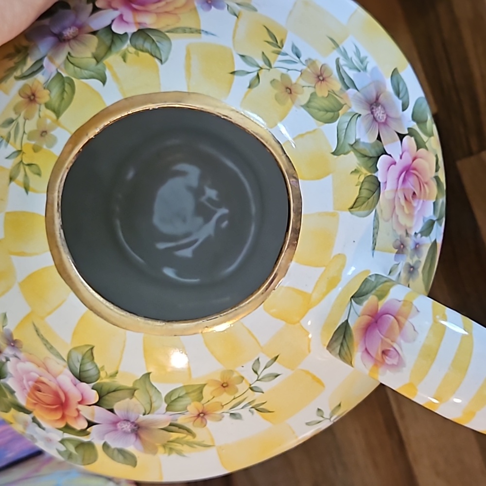 VTG Yellow Honeymoon Teapot, Excellent Condition - Picture 10 of 16